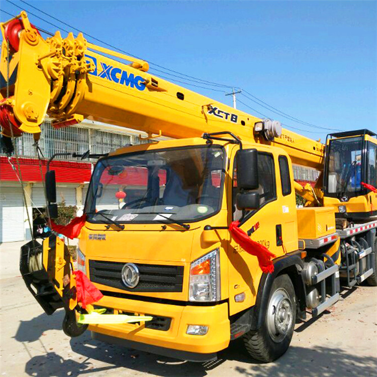 XCMG Manufacturer XCT8L4 Mini Lifting 8 Ton Hydraulic Truck Crane for Sale